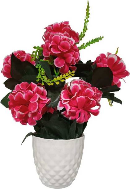 STE Flora_Rose_Pk1 Pink Rose Artificial Flower