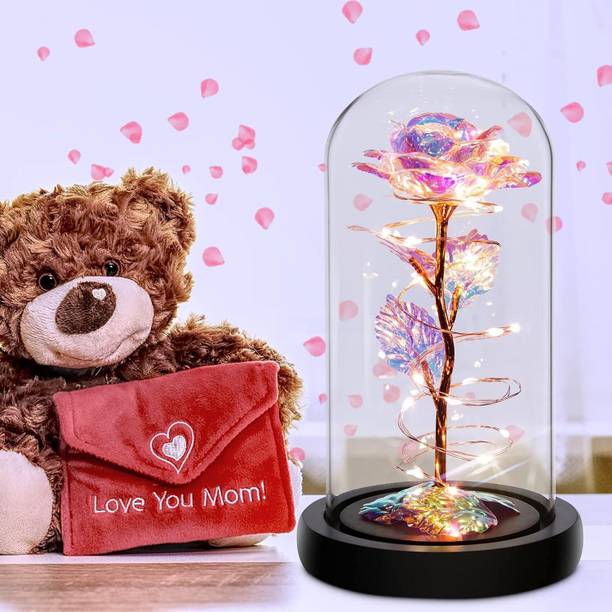WEMOL Artificial Flower Gift Set