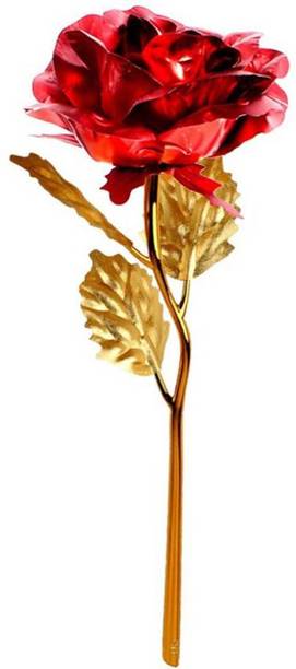 ASHIRWAD Gift Red Rose Artificial Flower