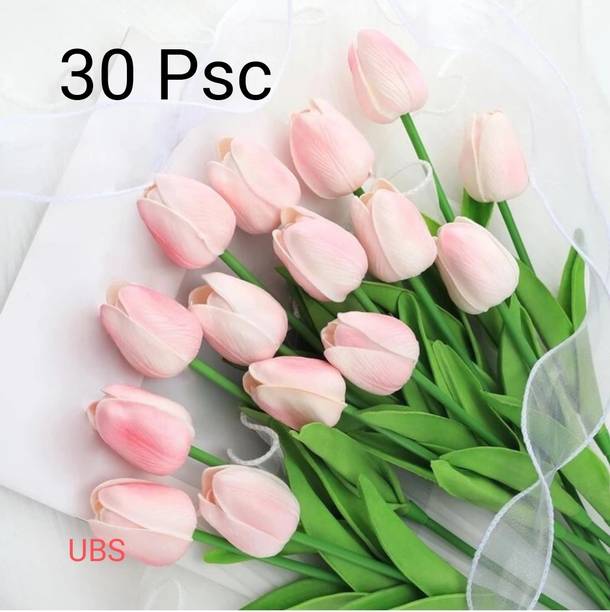 UBS Pink Tulips Artificial Flower