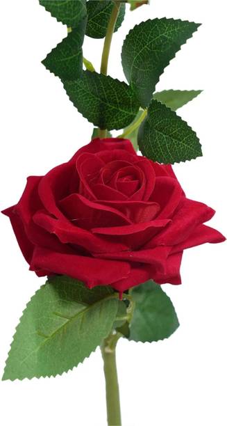 Print Panda PP ROSE Red Rose Artificial Flower