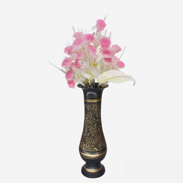 VIVARS CRAFT Artificial Pink Carnation Flower for Office, Home Decor (Without Pot) Pink Carnations Artificial Flower