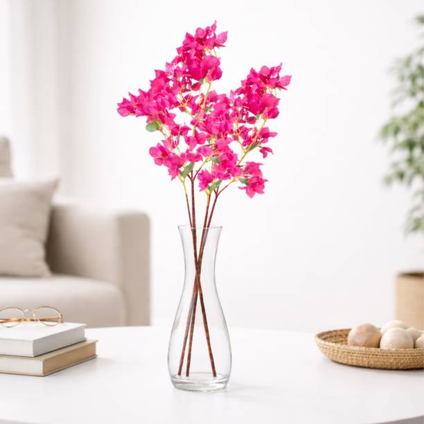 Pink Olive Artificial Bougainvillea Flower for Home, Living Room & Festive Decor Red Bougainvillea Artificial Flower