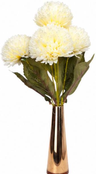 Varnam White Carnations Artificial Flower