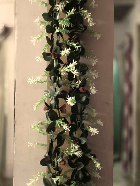Dynamic Retail Global Artificial Hanging Flowers Plant Vine & Creepers Wall Hanging Home Decor IB26 Multicolor Rose Artificial Flower