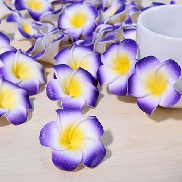 style revolver Purple Frangipani Artificial Flower