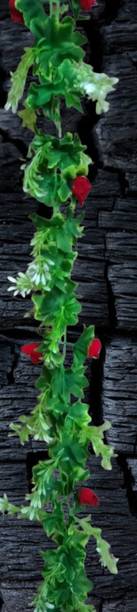 Dynamic Retail Global Artificial Hanging Flowers Plant Wall Hanging Garland Chain Home Decor OR915 Multicolor Rose Artificial Flower
