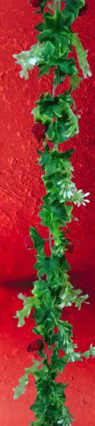 Dynamic Retail Global Artificial Hanging Flowers Plant Wall Hanging Garland Chain Home Decor OR1897 Multicolor Rose Artificial Flower