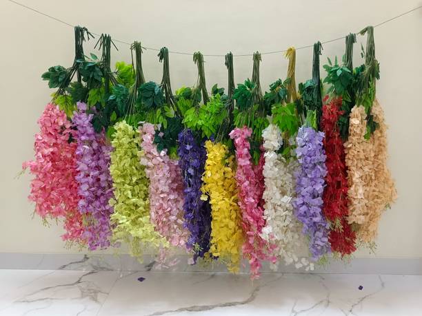 glowvtech Multicolor Westeria Artificial Flower