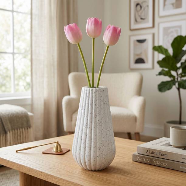 Pink Olive Bunch for Vase & Home Decorations,Corner Table Pink Tulips Artificial Flower
