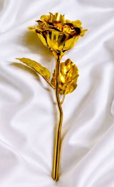 sobhanam Rose MF -001 Gold Rose Artificial Flower