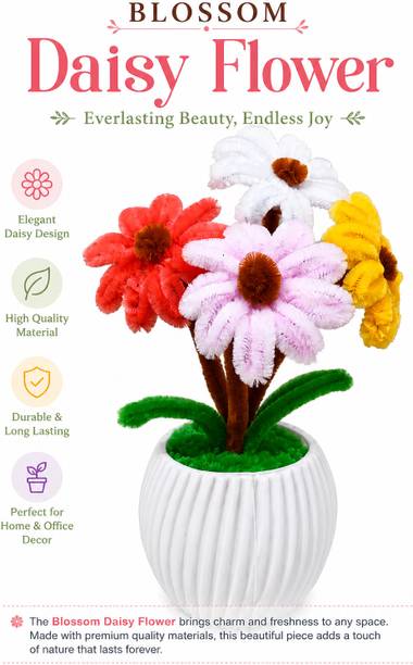 NOMI MINI01 Multicolor Daisy Artificial Flower