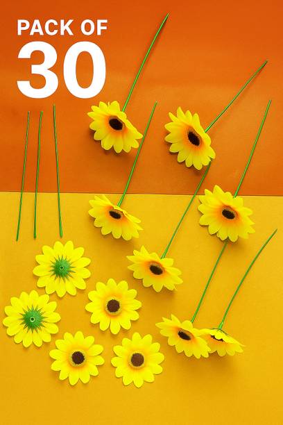 Kalartons Yellow Sunflower Artificial Flower