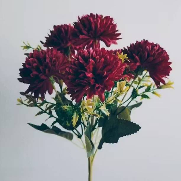 JMG Enterprises Maroon Dahalia Artificial Flower