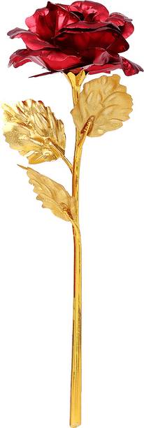 My Ace Red, Gold Rose Artificial Flower