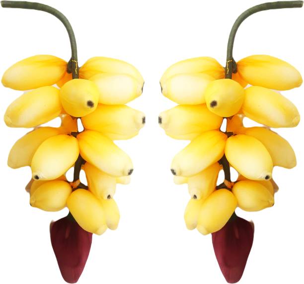 ZENRISE Banana decoration set of 2 Artificial Fruit