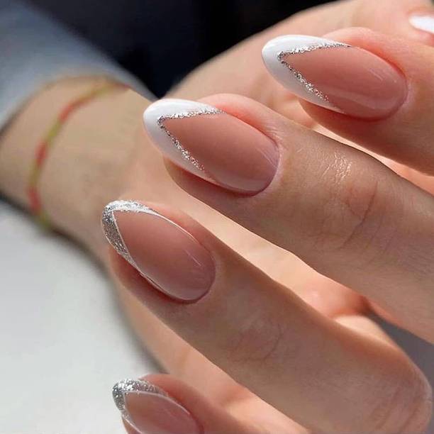 ERICO Elegant Nail Extensions For Quick Manicure WHITE PINK