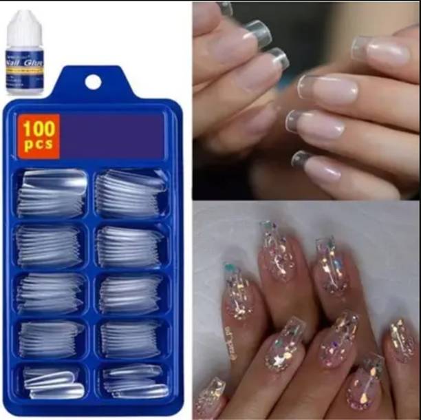 SHAYAMJIJI ARTIFICIAL NAILS TRANSPARENT