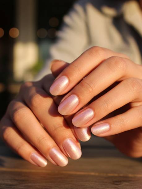 Lick - Press on Nails 24 Pcs Lavender Shade Fake Reusable Nails Fake/False Acrylic Nails Extension Lavender