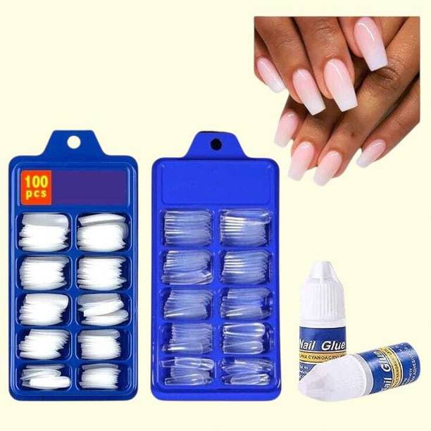 Maanda DIY Manicure Nail Extension Kit White