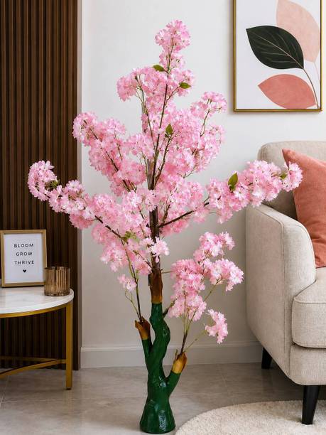 Ryme 4.8 Ft Cherry Blossom Tree Without Pot Wild Artificial Plant