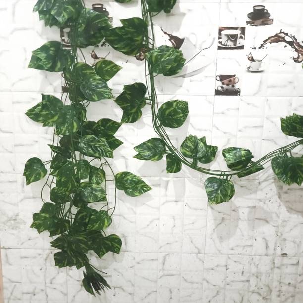 EvillaStorz Artificial Money Plant for Effortless Home Decor Artificial Plant