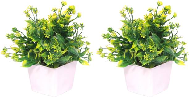 NERAPI Bonsai Wild Artificial Plant  with Pot