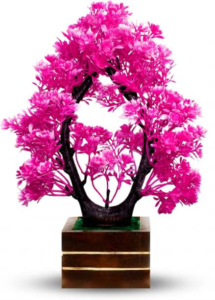 Show Style Pink artificial bonsai plant for home decor indoor table decoration Bonsai Artificial Plant  with Pot