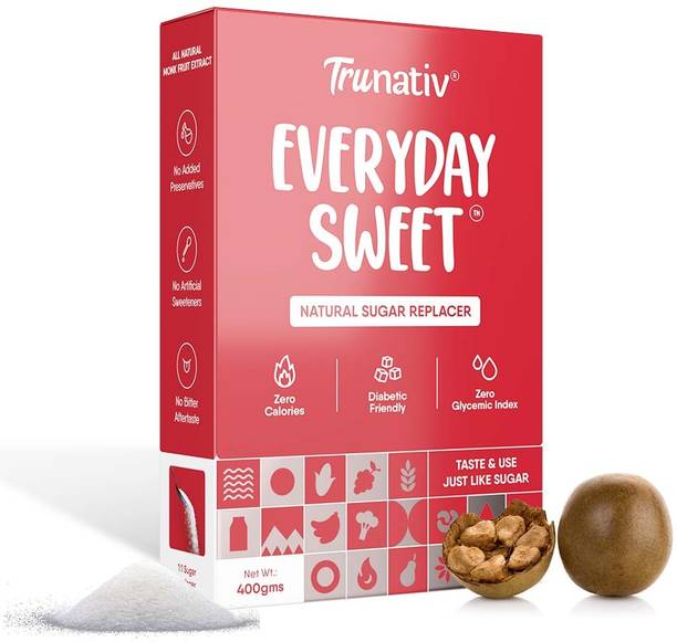 ट्रूनैटिव Everyday Sweet, Natural 1:1 sugar replacer, monk fruit and Erythritol extract स्वीटनर