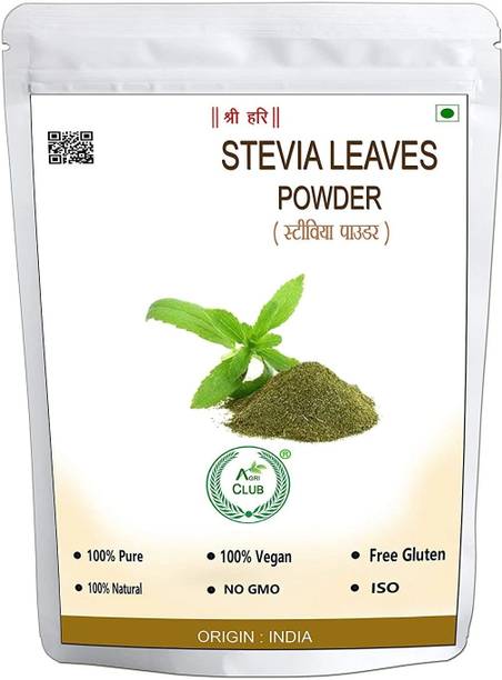 AGRI CLUB Essential Stevia Leaves Powder (100 Gm) Sweetener