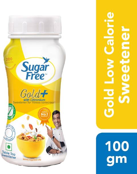 Sugar free Gold+, 100 g Jar | Sweet like Sugar with Low Calories Sweetener