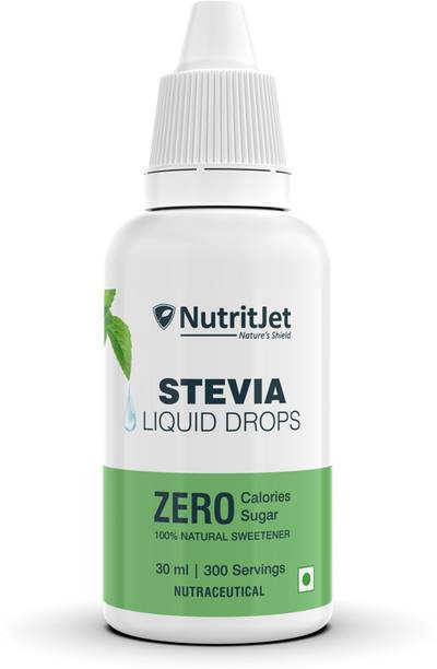 NutritJet Stevia Drops Natural & Zero Calorie Substitute,Sugar Free Sweetener