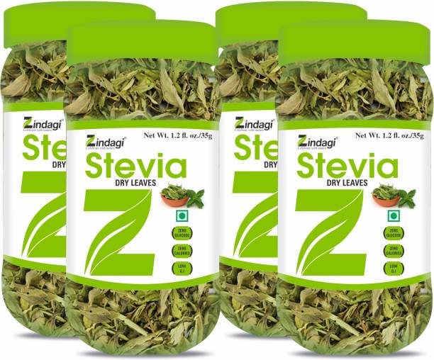 Zindagi Dry Stevia Leaves | Natural Sugarfree Substitute | stevia extract| Sweetener