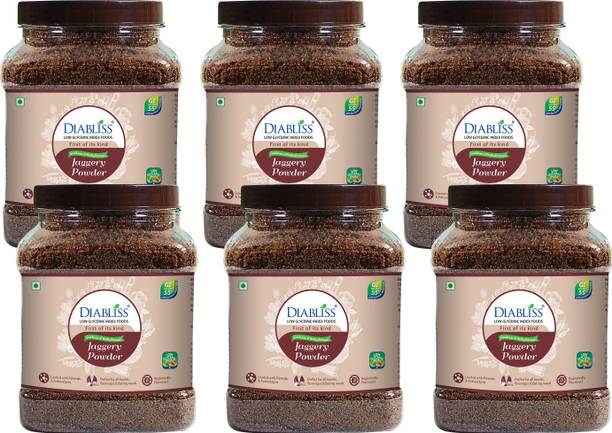 DiaBliss Low GI Jaggery Powder | Goodness of Herbal Extracts | Traditionally Made Sweetener