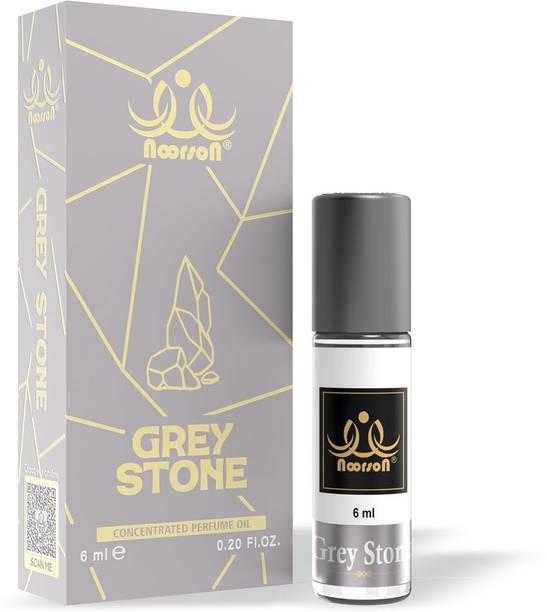 Noorson Grey Stone | Ibadat series | Arabic 100% Pure Roll On Perfume Oils Unisex Floral Attar