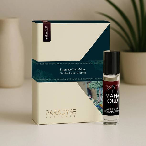paradyse perfumes Mafia Oud Attar | Long lasting | 6 ml Floral Attar