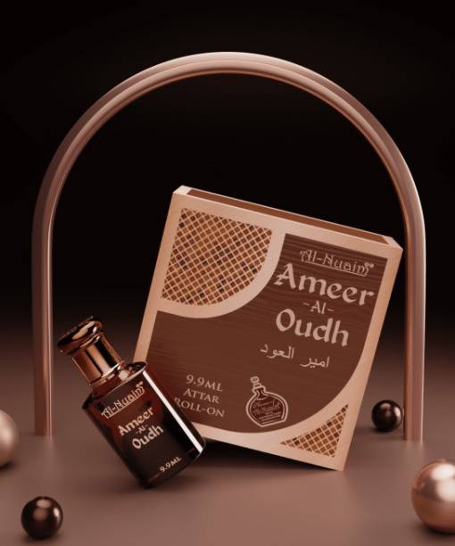 Al Nuaim Brand 100% Original Ameer-Al-Oudh 9.9Ml Great Fragrance Long-Lasting (Unisex) Floral Attar