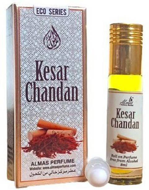 Almas ORIGINAL (KESAR CHANDAN) GREAT STRONG FRAGRANCE LONG-LASTING (UNISEX) Floral Attar