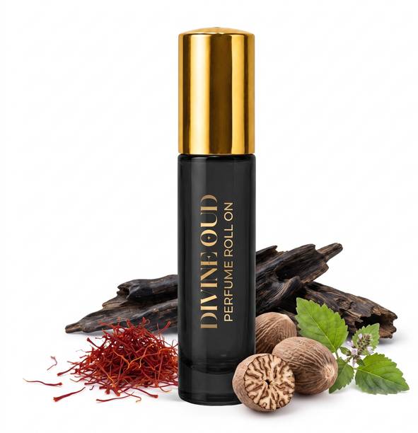 BEARDO Divine Oud Roll On, 7ml | 100% Concentrated Perfume Oil | Long Lasting Roll On Floral Attar