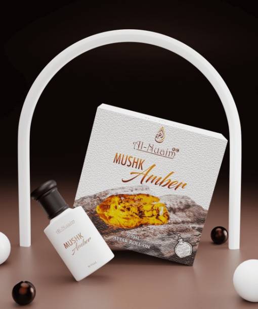 Al Nuaim Brand 100% Original Mushk Amber 9.9Ml Great Fragrance Long-Lasting For Men Floral Attar