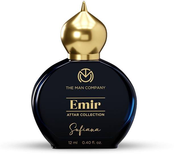 THE MAN COMPANY Alcohol-Free Attar Perfume for Men – Sufiana Emir Collection | Long-Lasting Floral Attar