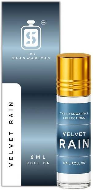 The Saanwariyas Velvet Rain | Fresh Earthy Notes | Natural Fragrance | No-Alcohol, 6ml Roll-on Floral Attar