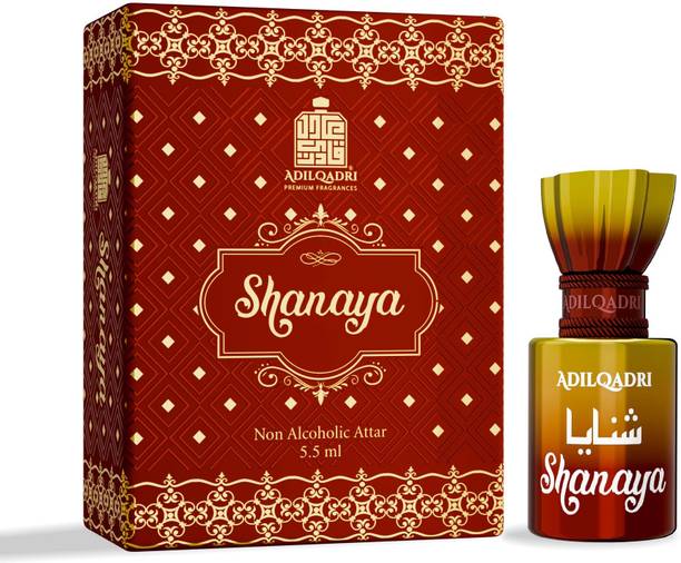 Adilqadri Shanaya Attar | Arabic & French Blend | Non-Alcoholic Roll-on Fragrance - 5.5ml Floral Attar