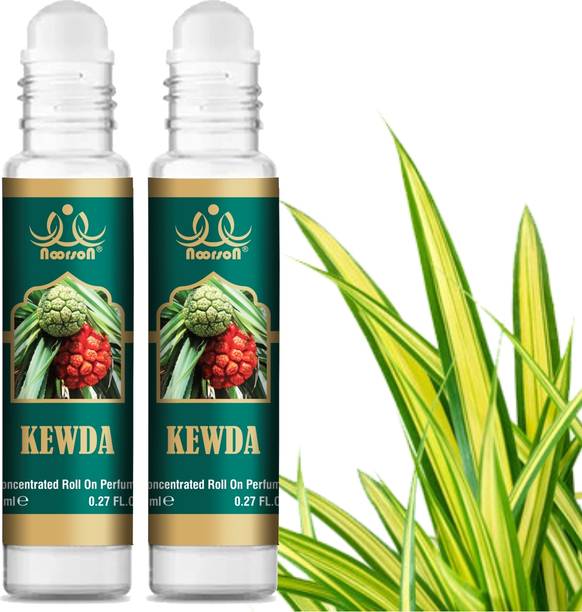 Noorson NOORSON_Kewda Attar Perfume for Unisex KEVDA PACK OF 02 Floral Attar