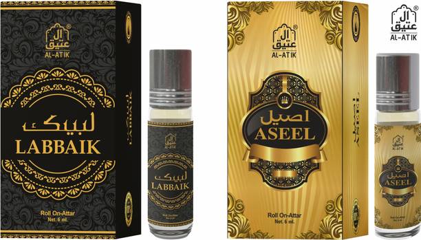 AL-ATIK labbaik & aseel Floral Attar