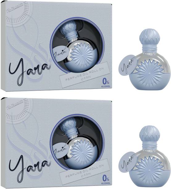Al-Nuaim Yara | Alcohol Free - Pack Of 2 (9.9ml Each) Floral Attar