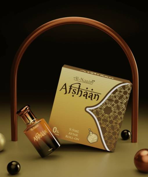 Al Nuaim Brand 100% Original Afshaan 9.9Ml Great Fragrance Long-Lasting (Unisex) Floral Attar