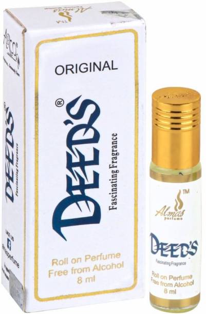 Almas DEEDS pocket Perfume - 8 ml (For Men & Women) Floral Attar