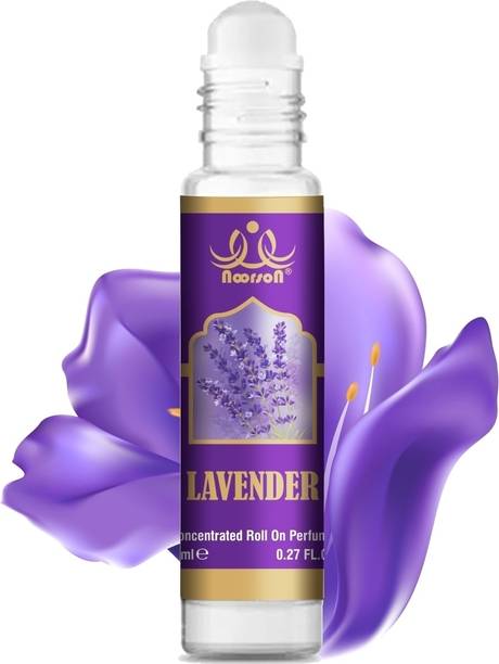 Noorson Lavender Attar Perfume for Unisex Pure Natural Long Lasting Herbal Attar 8 ML- Floral Attar