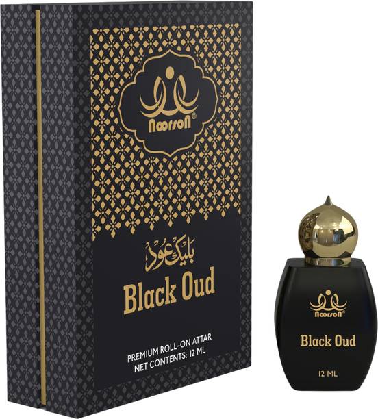 Noorson Black Oud Non-Alcoholic Premium Attar Long Lasting Perfume Attar - 12 ML Herbal Attar